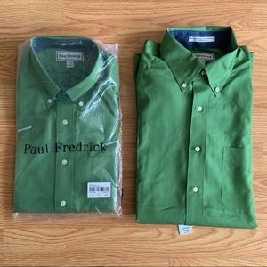Paul Fredrick’s Men’s Long Sleeve Dress Shirts- LOT